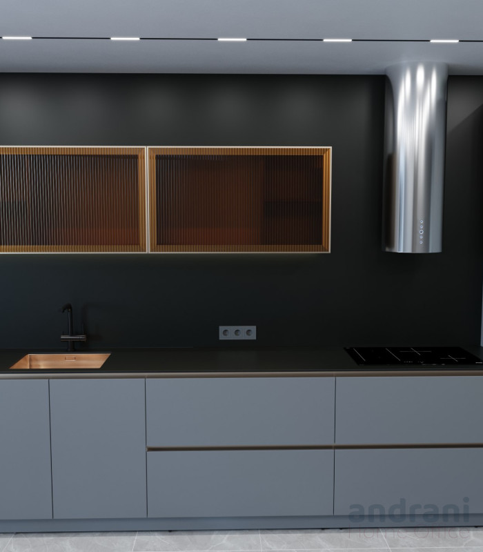 Модулна кухня - STONE GRAPHITE HOME