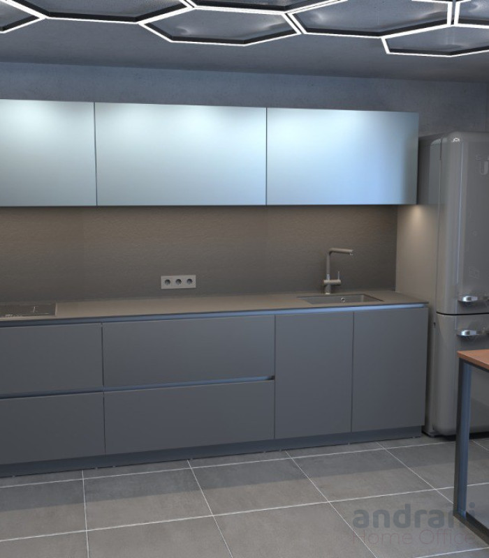 Модулна кухня - METALIC GRAY HOME