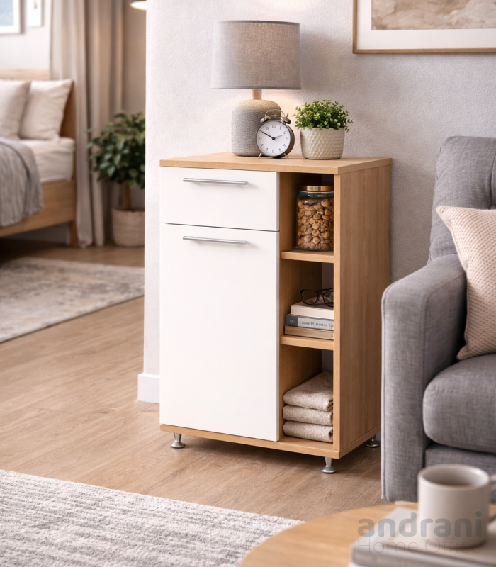 Скрин с 1 врата и чекмедже