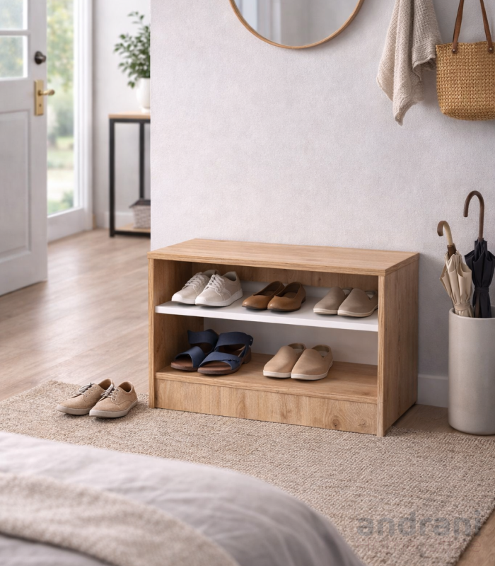 Шкаф за обувки тип табуретка