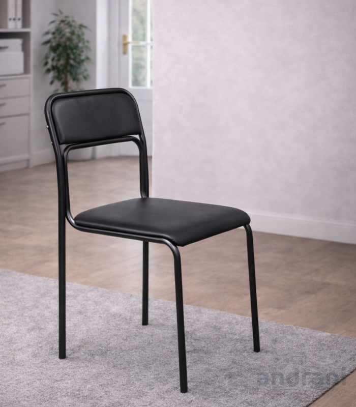 Стол Ascona Chrome Black