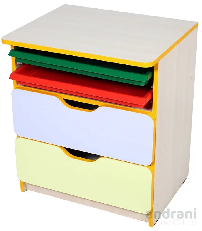 Шкаф с рафтове и чекмеджета