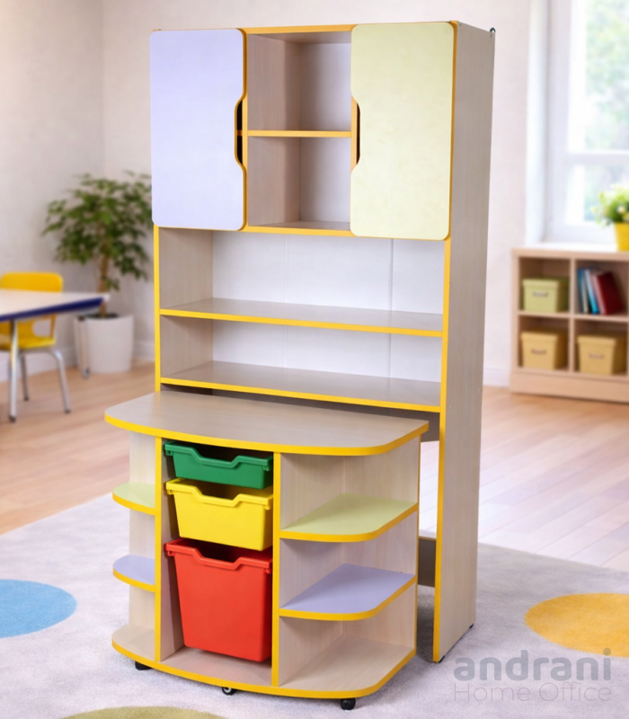 Шкаф с кутии за съхранение