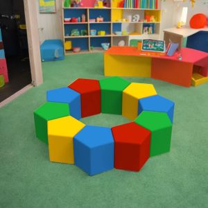 Комплект пуфове Галактика