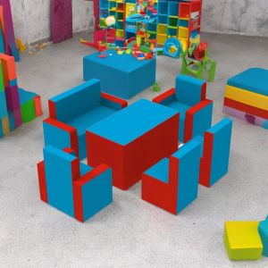 Луксозен комплект мебели за детска всекидневна