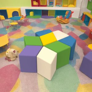 Комплект пуфове Звезда