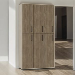 Шкаф за дрехи с 6 врати