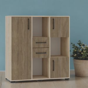 Частично отворен шкаф