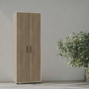 Шкаф с рафтове и врати